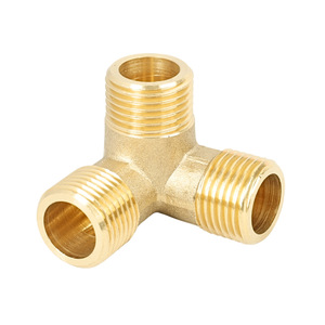 Raccord en T 3D en cuivre épaissi pour coin mural, filetage interne/externe 4/6 points, raccord 1/2 point pour chauffe-eau - Product Image 1