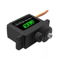 Servomoteur numérique PTK 7455 MG-D HV à engrenages métalliques, moteur 2BB, 5,3 kg, 0,101 sec, compatible Lipo 2S (4,8V-8,4V) pour avions RC à voilure fixe F3P F5J et planeurs