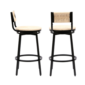 Wholesale Price Modern High <b>Bar</b> Chairs Wooden Metal Design for Home <b>Bar</b> Hotel & Restaurant Kitchen Dining Adjustable Features - Product Image 5
