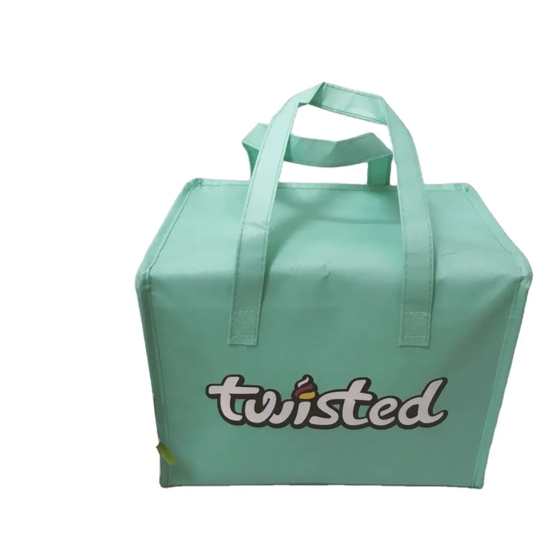 लोगो प्रिंट के साथ पिकनिक बैग के लिए कस्टम इंसुलेटेड कूलर बैग वॉटर-प्रूफ OEM अनुकूलित लंच बैग