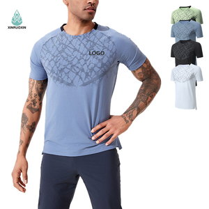 T-shirt pour <span class=keywords><strong>homme</strong></span> en polyester Design de logo personnalisé Qualité Col en O Épaule surdimensionnée <span class=keywords><strong>Street</strong></span> <span class=keywords><strong>Wear</strong></span> T-shirt vierge pour <span class=keywords><strong>homme</strong></span> - Product Image 1