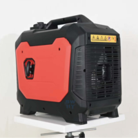 Générateur d'essence silencieux numérique 6800W, générateur électrique portable 6,8Kw silencieux pour la maison/le camping-car/l'extérieur