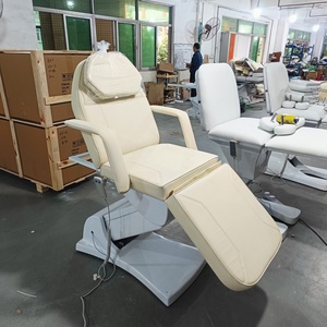 Kisen Luxury Lash <b>Bed</b> Chair Table with Detachable <b>Headrest</b> - Ergonomic Base Design for Professional Eyelash & Brow Services - Product Image 2