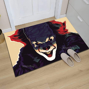 Felpudo personalizado de Halloween Ghost Boo con logotipo, alfombrilla de suelo de animación de dibujos animados, alfombrillas antideslizantes negras para puerta de <span class=keywords><strong>Terror</strong></span> - Product Image 3