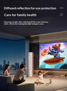 Pantalla de Techo Empotrada Oculta de 120 Pulgadas 16:9, Fibra de Vidrio Blanca, para Soluciones de Cine en Casa en Espacios Amplios, Pantallas para Proyector - Product Image 3