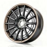 Jantes forgées noires à rayons 20 pouces 9J ET30 5x114.3 CB73.1 légères bronze mat pour mise à niveau Tesla Model 3 Model Y