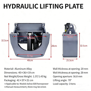 Support d'angle réglable en aluminium pour moteur avec fonction de levage et d'inclinaison hydraulique, fabriqué en Chine - Product Image 6