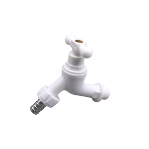 Robinet de lavabo à poignée unique, robinet d'eau en plastique de jardin 1/2 pouce avec buse de raccordement - Product Image 3
