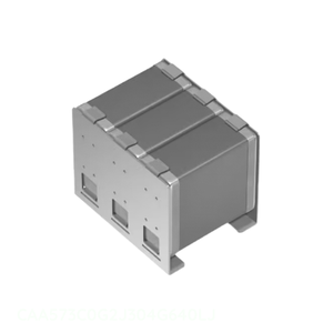 Condensador Cerámico Original SMD 2 J-Lead AUTOMOTIVE GRADEINLINE MEGA CAP 0.3 uF de Montaje Superficial MLCC CAA573C0G2J304G640LJ - Product Image 1