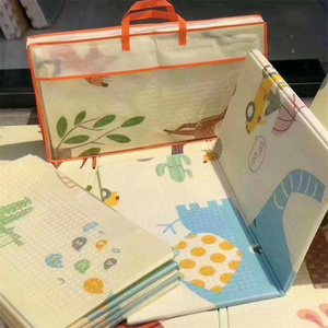 Gateando espuma suave niños grandes niños pequeños bebé jugar rompecabezas impermeable plegable alfombrilla de <span class=keywords><strong>suelo</strong></span> plegable para chico - Product Image 5