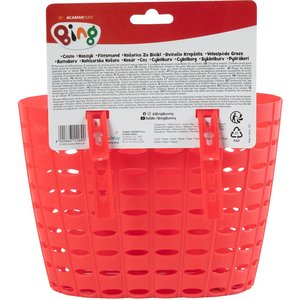 Cestino portaoggetti per bici boy coniglietto Bing rosso - Product Image 3