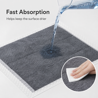 Tapis d'apprentissage pour animaux de compagnie en charbon de bambou, écologiques, imperméables, grand format 60x90cm, absorbants rapidement, jetables, pour la propreté des chiens