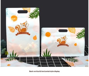 <span class=keywords><strong>Sac</strong></span> d'emballage en plastique imprimé personnalisé avec votre propre logo pour l'emballage alimentaire, sachet debout avec fermeture éclair, sacs refermables - Product Image 6