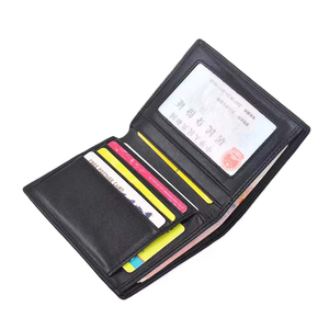 Portefeuilles en <span class=keywords><strong>cuir</strong></span> tissé noir de luxe pour hommes <span class=keywords><strong>Porte</strong></span>-cartes pour <span class=keywords><strong>homme</strong></span> Portefeuille en <span class=keywords><strong>cuir</strong></span> vertical pour hommes Fabricants de sacs à main de créateurs en Chine - Product Image 4