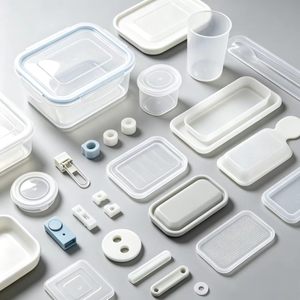 Pièces en plastique moulées par injection POM PVC PBT PA66 Nylon TPU PET ABS, service de moulage et de fabrication sur mesure - Product Image 2