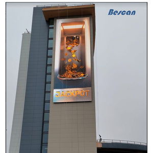 Bescan ngoài trời LED quảng cáo màn hình Hội Đồng Quản Trị P3 P4 P5 P6 P8 P10 đầy đủ màu sắc điện tử LED hiển thị video biển quảng cáo cho bán - Product Image 3