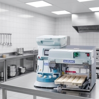 Macchina Elettrica Automatica Commerciale per Sushi SSN-JLX+TRS-JLX, Macchinario per Formare Palline di Riso Nigiri