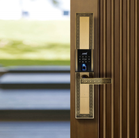 Serrure de porte intelligente avec reconnaissance faciale 3D, empreinte digitale, interphone, mot de passe, déverrouillage à distance, garantie de 2 ans, ambidextre, moderne