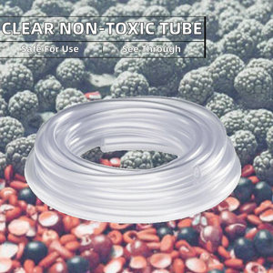 Tuyau flexible en PVC transparent de qualité alimentaire, résistant aux UV, au froid et à la corrosion, pour le transfert de liquides - Product Image 3