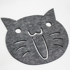 Panel acústico de Fieltro de Poliéster en forma de gato duradero de nuevo diseño para uso doméstico/hotel/Oficina - Product Image 1