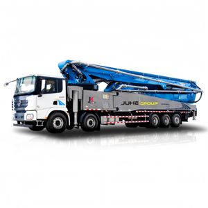 Camion pompe à béton JIUHE, prix d'usine, haute efficacité, longue portée, machinerie de construction, pompe à béton de 70 m, camion pompe à béton - Product Image 1