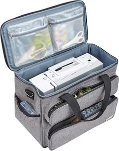 Sac de transport pour machine à coudre avec rembourrage amovible, sac fourre-tout pour machine à coudre et accessoires de couture supplémentaires, échantillon gratuit - Product Image 4