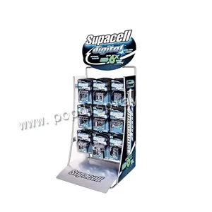 Supermarkt Display Rack Hoge Kwaliteit Batterij Display Stand/Batterij Display Rack