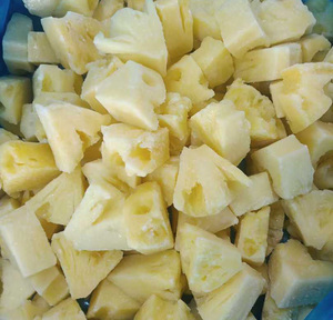 Ananas en morceaux surgelés certifiés BRC, IQF, fruits dorés pour l'industrie alimentaire à grande échelle, fournitures en gros - Product Image 2