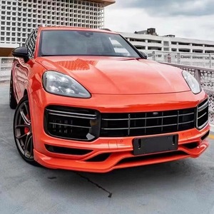 Lèvre avant et lèvre de pare-chocs arrière pour <span class=keywords><strong>Porsche</strong></span> <span class=keywords><strong>Cayenne</strong></span> Coupé 9Y0 9YA 2018-2023 – Kit de modification et amélioration de carrosserie - Product Image 6