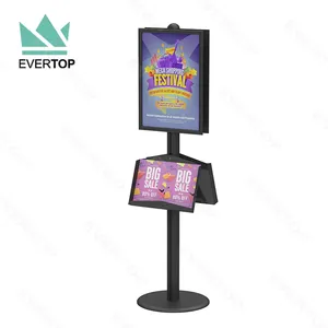 Free Standing Floor Brochure Stand, Floor Standing Brochure Holder, Free standing Brochure Rack