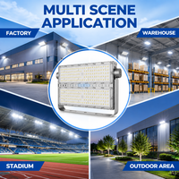 Projecteurs LED modulaires d'extérieur 200W 240W avec support rotatif pour usine et entrepôt