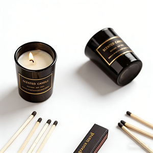 Candele Profumate Personalizzabili di Lusso in Cera di Soia Biologica Eco-Friendly 6.2x5.2cm 55g 8 Fragranze Barrette Multifunzione per Ambienti Festivi - Product Image 2