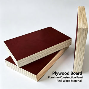 Panneau de contreplaqué filmé à base de bois massif, taille personnalisée, facile à découper, pour usage extérieur - Product Image 1
