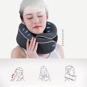 Almohada de Viaje en Forma de U Personalizada, Soporte Cervical, Almohada de Espuma Viscoelástica para Avión y Auto, Venta al Por Mayor - Product Image 5