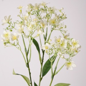 K126 <span class=keywords><strong>Fiori</strong></span> Artificiali di Dafne in Seta, Decorazione Minimalista Moderna per Casa, San Valentino, Matrimoni e Anniversari - Product Image 2