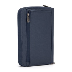 RFID Anti-theft Lightweight Zipper Closure Nylon <b>Passport</b> Cover Compact Custom Logo Travel Essentials <b>Passport</b> <b>Wallets</b> Holder - Product Image 3