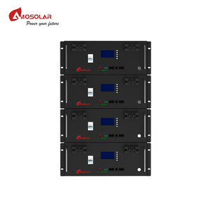 <span class=keywords><strong>Prix</strong></span> d'entrepôt Amosolar Batterie Lifepo4 48V 200Ah 100ah Batterie solaire pour système d'énergie domestique - Product Image 2