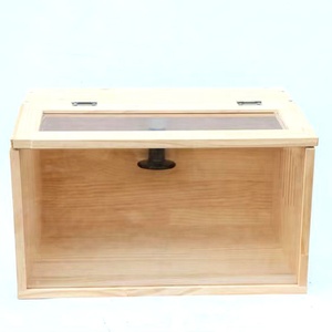 Nichoir en bois JIATAI pour poulets, hamsters, ours roux, lézards, cochons d'Inde, cailles - Product Image 2