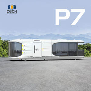 CGCH Conteneur en aluminium préfabriqué nouvelle cabine de capsule spatiale mobile commerciale villas étanches appartement chambre hôtels - Product Image 1
