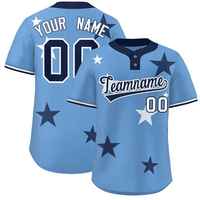 Maillot de baseball et de softball unisexe personnalisable, respirant, séchage rapide, 100% polyester, col en V, manches courtes, grande taille, vêtements de sport pour adultes