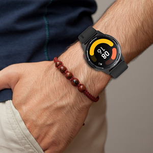 Productos calientes Correa de reloj de silicona de goma suave de 22mm <span class=keywords><strong>para</strong></span> <span class=keywords><strong>Xiaomi</strong></span> Mi <span class=keywords><strong>Watch</strong></span>/ <span class=keywords><strong>Xiaomi</strong></span> Color2/<span class=keywords><strong>S1</strong></span> <span class=keywords><strong>Active</strong></span> con hebilla plateada - Product Image 5