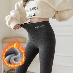 Winter Thick 350/450g Cashmere Cotton Warm Elastic Tights Compression Performance <strong>Fluffy</strong> Winter <strong>Legging</strong> for Women - Product Image 5