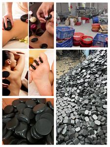 Giapponese massaggio con pietre calde 28 pz kit scatola di alluminio riscaldata - Product Image 6