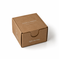Cajas de Envío Personalizadas, Empaque de Cartón Ecológico para Marcas de Velas y Sets de Regalo con Logotipo Impreso Personalizado