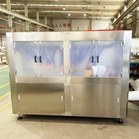 Machine à sécher les bouteilles en verre avec couteau soufflant pour le remplissage de la ligne d'emballage