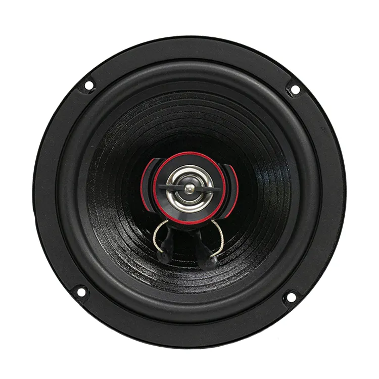 Pabrik grosir 6.5 inci 4-ohm Speaker koaksial rentang penuh frekuensi Audio musik panas Model dengan 12V tegangan speaker koaksial 6