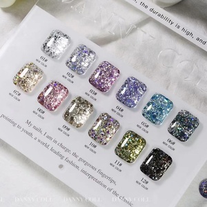 2025 New UV <b>Gel</b> <b>Nail</b> Art Sequins Glue High Quality 15ml <b>Nail</b> Polish Suit With LED Lamp Factory <b>Nail</b> Polish <b>Set</b> - Product Image 2