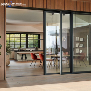 Système coulissant en aluminium pour porte en verre pour salle de bain cuisine salon patio cloisons modèles et <span class=keywords><strong>prix</strong></span> - Product Image 3