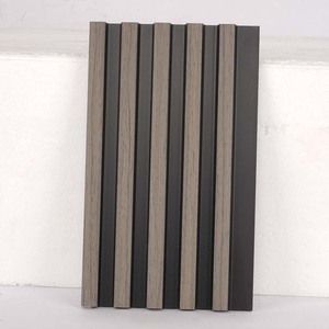 Panel <span class=keywords><strong>de</strong></span> Rejilla Decorativa para Pared PS, Panel <span class=keywords><strong>de</strong></span> <span class=keywords><strong>Listones</strong></span> Ligero e Impermeable, Revestimiento <span class=keywords><strong>de</strong></span> Pared y Techo Interior, Longitud Personalizada - Product Image 2