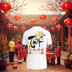 Camiseta del Año Nuevo Vietnamita 2025, Diseño de Celebración Tet - Product Image 3